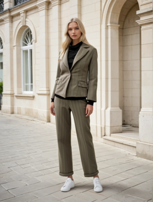 PANTALONE DONNA P13702 Ingrosso Pantaloni e Gonne Donna Tellini S.r.l.